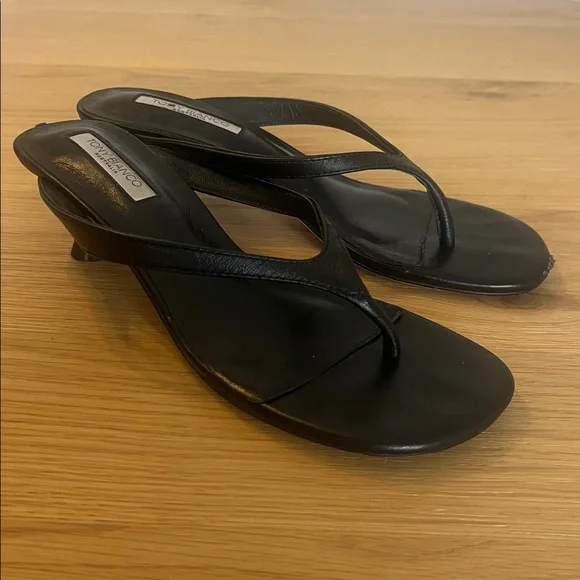 Tony Bianco leather slides - Picture 1 of 6